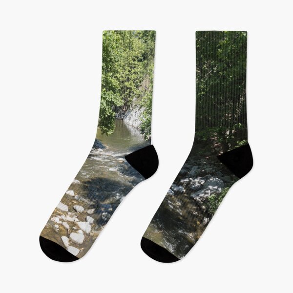 Item preview, Pristine River with Lush Forested Riverbanks designed and sold by Georgia Mizuleva.