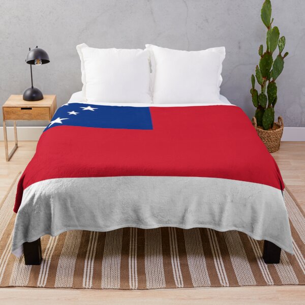 Item preview, Samoa Flag designed and sold by Candie-Shop.