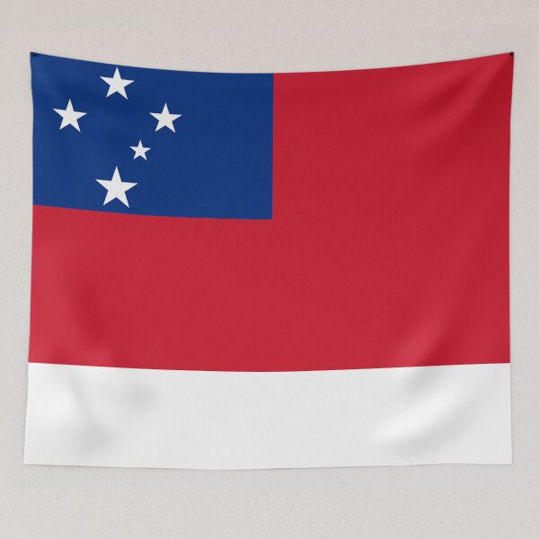Item preview, Samoa Flag designed and sold by Candie-Shop.