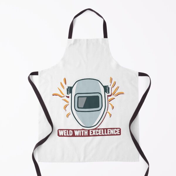Item preview, Weld with Excellence - Minimalist Welding Mask Design designed and sold by NiftyWrx.