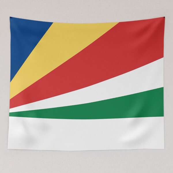 Item preview, Seychelles Flag designed and sold by Candie-Shop.