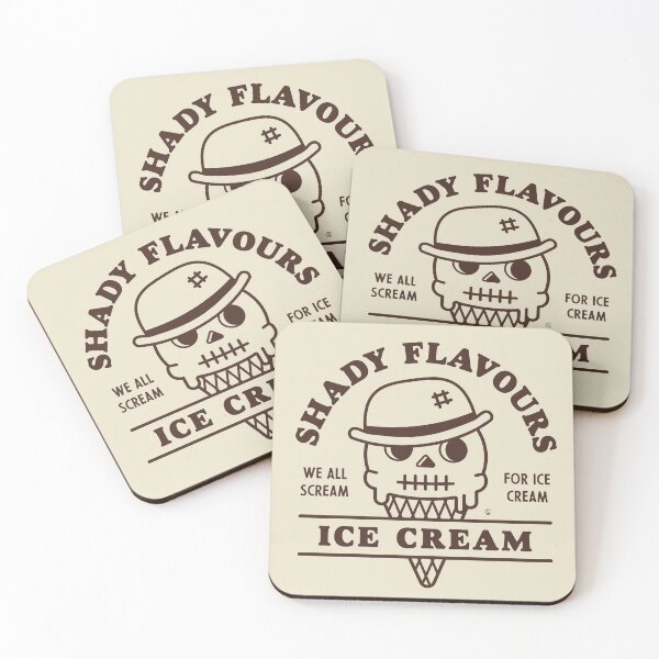 Item preview, Shady Flavours Ice Cream designed and sold by Murder of Crows.