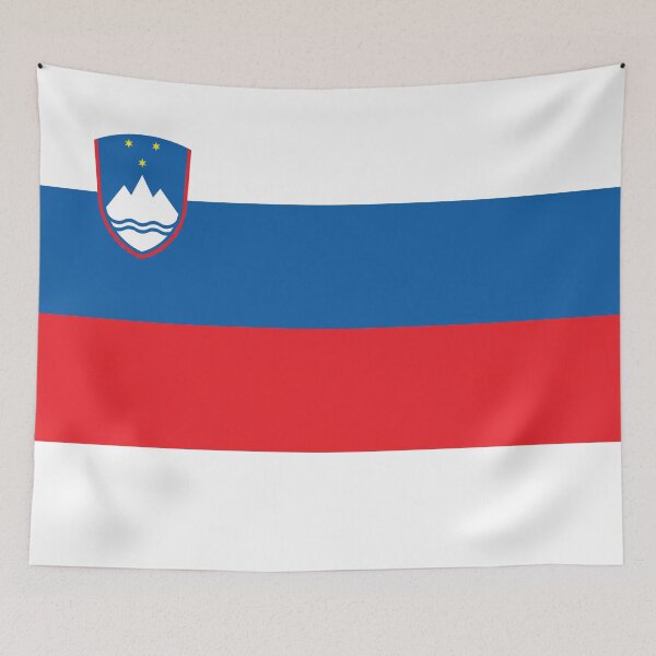 Item preview, Slovenia Flag designed and sold by Candie-Shop.