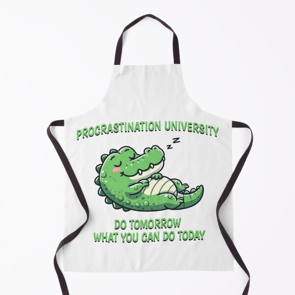 Item preview, procrastination university Croc designed and sold by LemuellTrends.