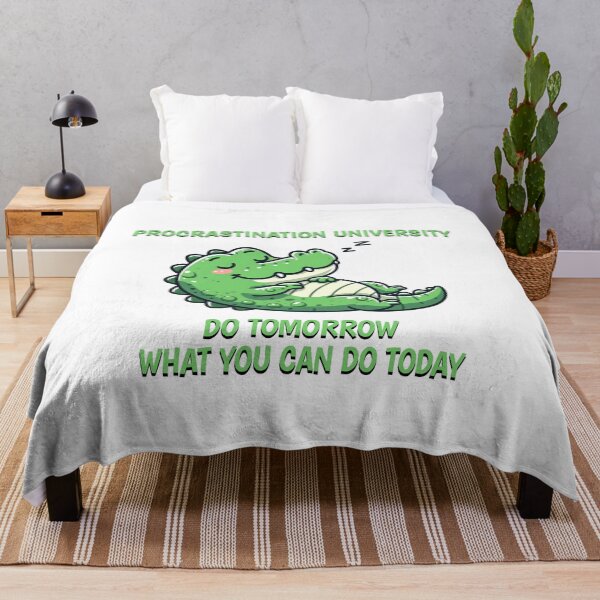 Item preview, procrastination university Croc designed and sold by LemuellTrends.