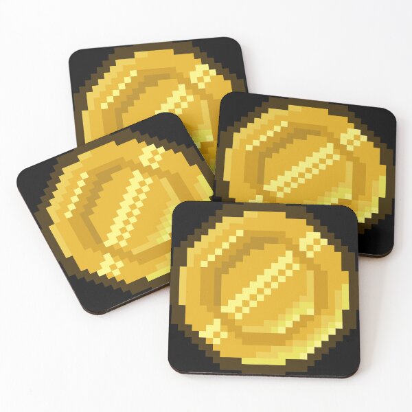 Item preview, Pixel Art Gold Coin designed and sold by BroccoliXer.