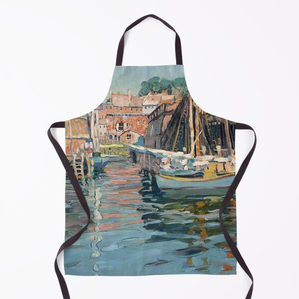 Item preview, Gloucester Harbor Boats Painting by Jane Peterson Print designed and sold by posterbobs.