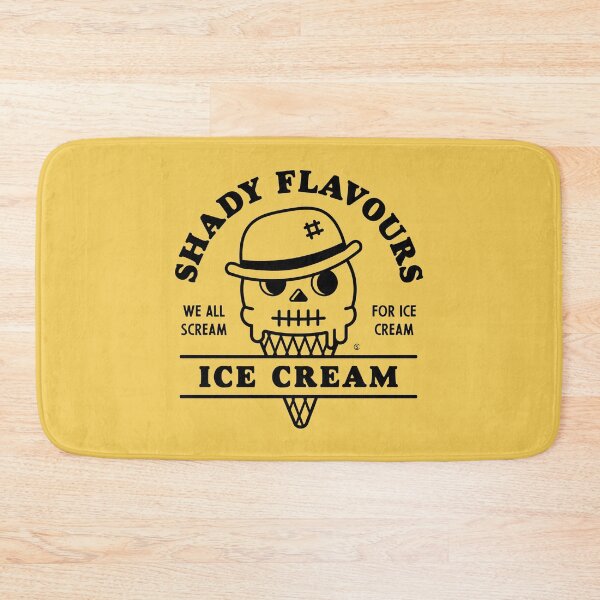 Item preview, Shady Flavours Ice Cream (black) designed and sold by Murder of Crows.