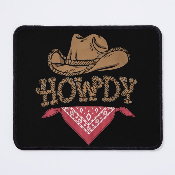 Item preview, Howdy Cowboy Cowgirl Western Country Rodeo Howdy Men Boys designed and sold by T-shop19.