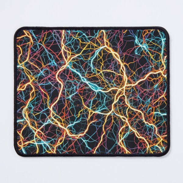 Item preview, Abstract Colorful Electric Pattern designed and sold by calibrit.