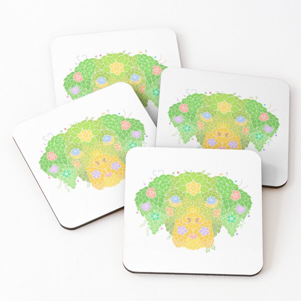 Item preview, Floral  Animal "Dog" WeArePrettierThanFlowers designed and sold by birthflower.