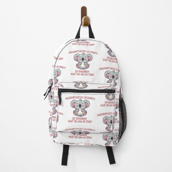 Item preview, procrastination university Koala designed and sold by LemuellTrends.