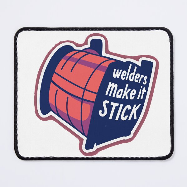 Item preview, Welders Make It Stick - Pop Art Welding Wire Design designed and sold by NiftyWrx.