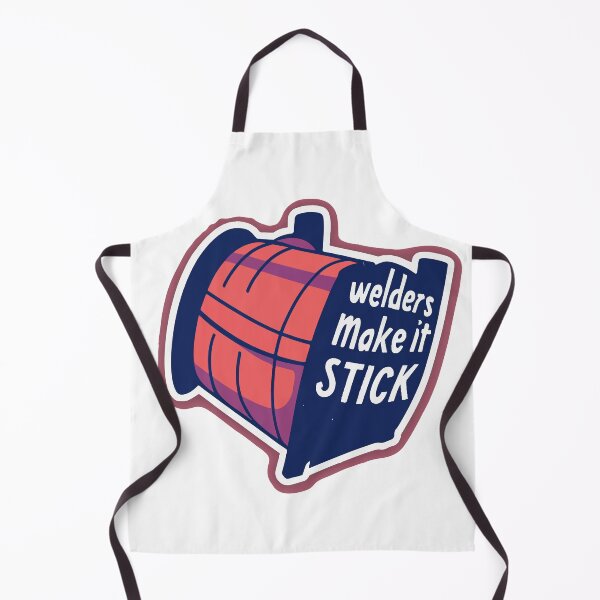 Item preview, Welders Make It Stick - Pop Art Welding Wire Design designed and sold by NiftyWrx.