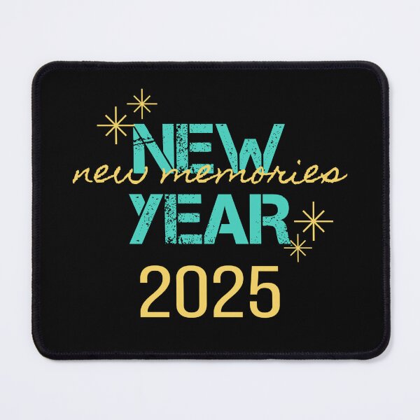 Item preview, new year, new memories, 2025 designed and sold by Numbers-Art.