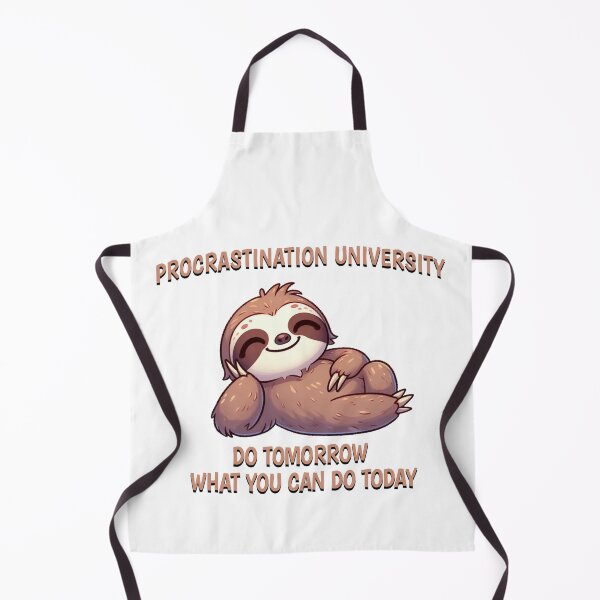 Item preview, procrastination university Sloth designed and sold by LemuellTrends.