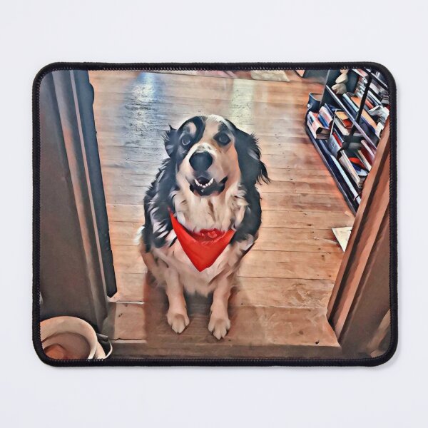 Item preview, Dog in Bandana designed and sold by YHWH Photography.