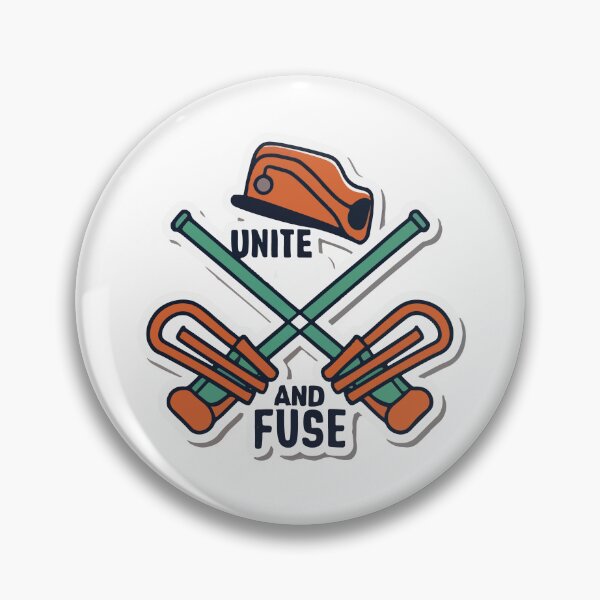 Item preview, Unite and Fuse Welder Emblem designed and sold by NiftyWrx.