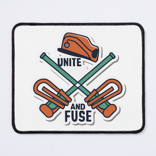 Item preview, Unite and Fuse Welder Emblem designed and sold by NiftyWrx.