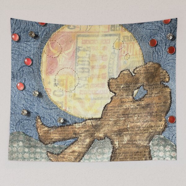 Item preview, Rodeo Cowboys Standing in the Moonlight designed and sold by CowboyGoods.