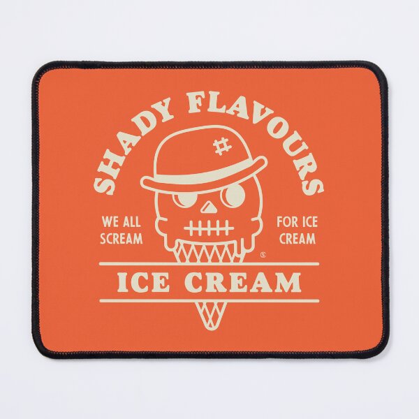 Item preview, Shady Flavours Ice Cream (vanilla) designed and sold by Murder of Crows.