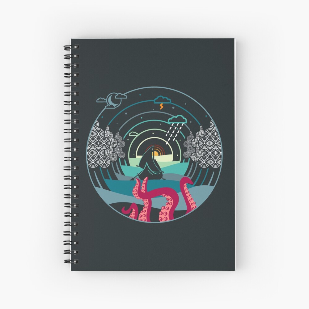 "Old Tales" Spiral Notebook by claudiasantos82 Redbubble