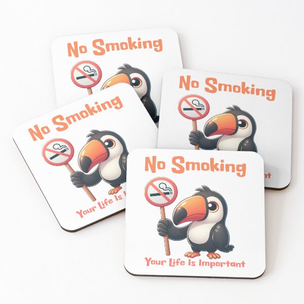 Item preview, no smoking Toucan designed and sold by LemuellTrends.