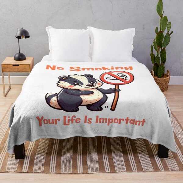 Item preview, no smoking Badger designed and sold by LemuellTrends.