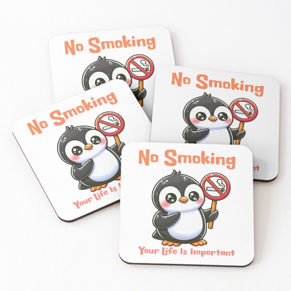 Item preview, no smoking Penguin designed and sold by LemuellTrends.