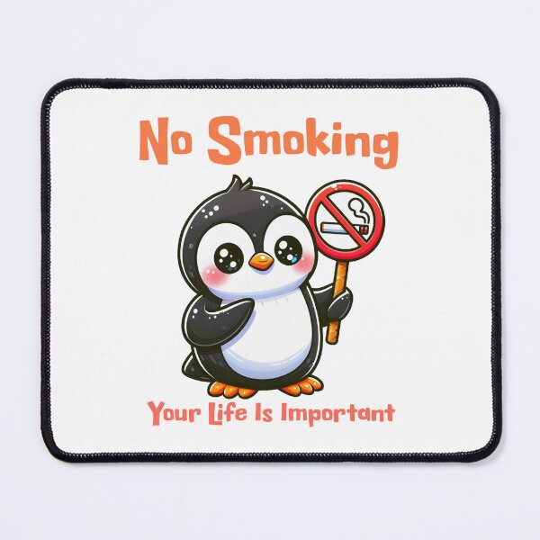 Item preview, no smoking Penguin designed and sold by LemuellTrends.