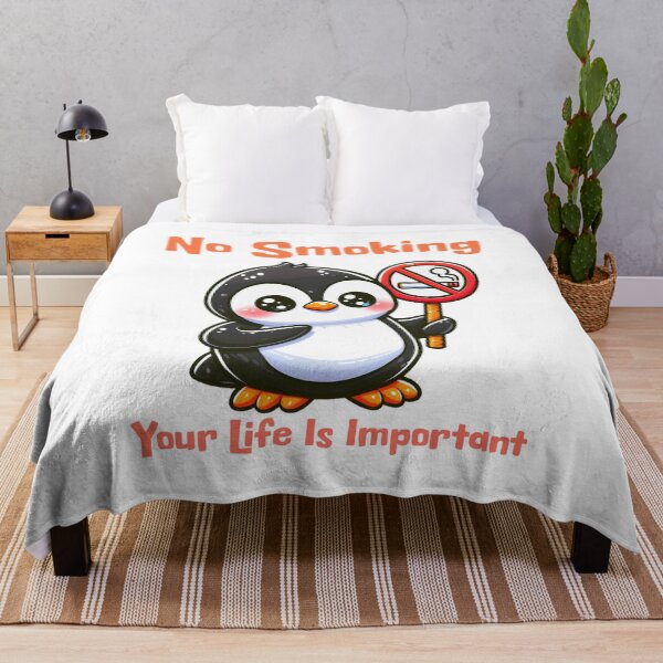 Item preview, no smoking Penguin designed and sold by LemuellTrends.