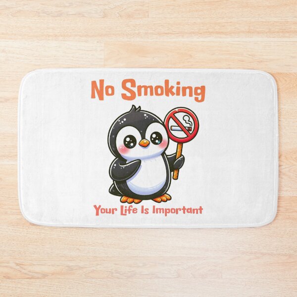 Item preview, pingüino no fumar designed and sold by LemuellTrends.