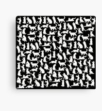Cats Obsession Canvas Print