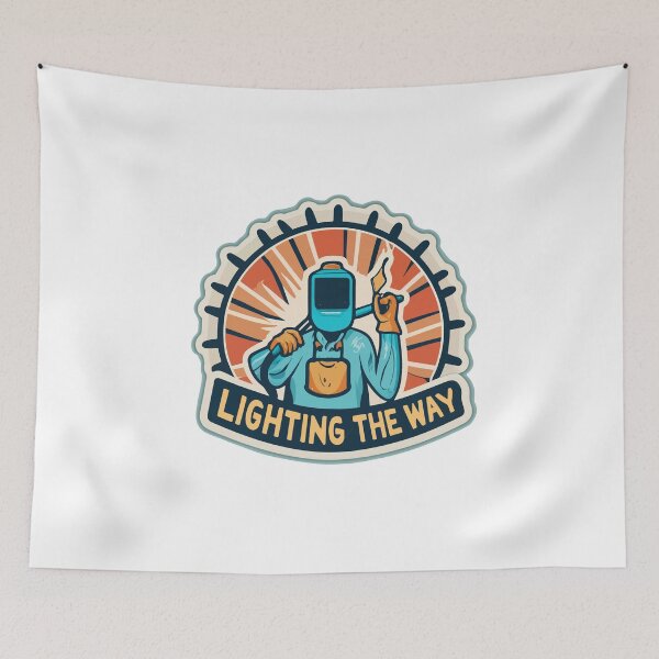Item preview, Arc Welder 'Lighting the Way' Graphic Design designed and sold by NiftyWrx.