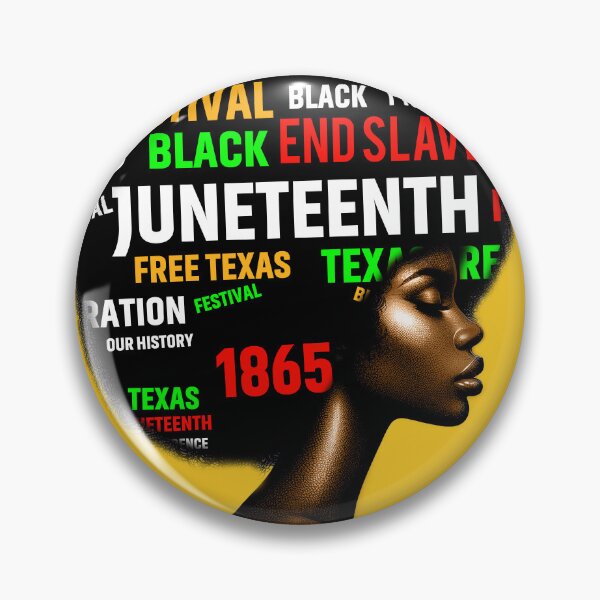 Item preview, 1865 Juneteenth Festival Black Woman and Afro designed and sold by TQDitty.