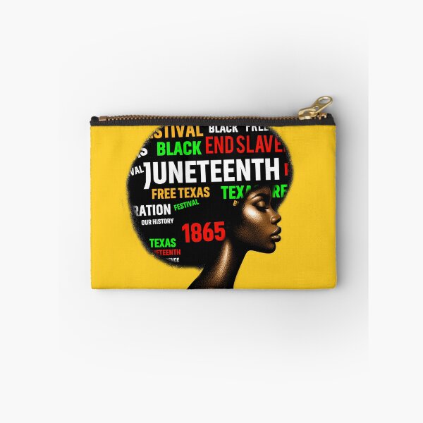Item preview, 1865 Juneteenth Festival Black Woman and Afro designed and sold by TQDitty.