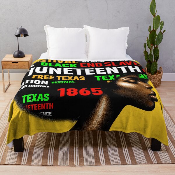Item preview, 1865 Juneteenth Festival Black Woman and Afro designed and sold by TQDitty.