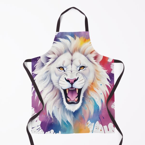 Item preview, Watercolor White Lion designed and sold by WildlifeInc.