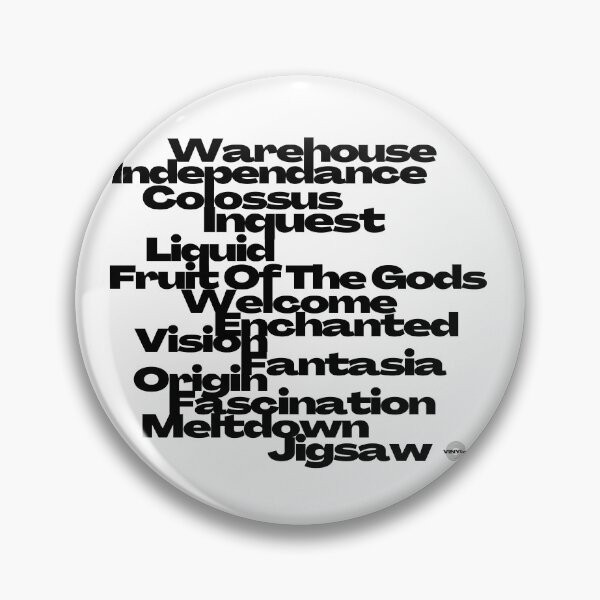 Item preview, Iconic Raves (Black Design) designed and sold by vinyldshop.