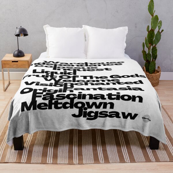 Item preview, Iconic Raves (Black Design) designed and sold by vinyldshop.