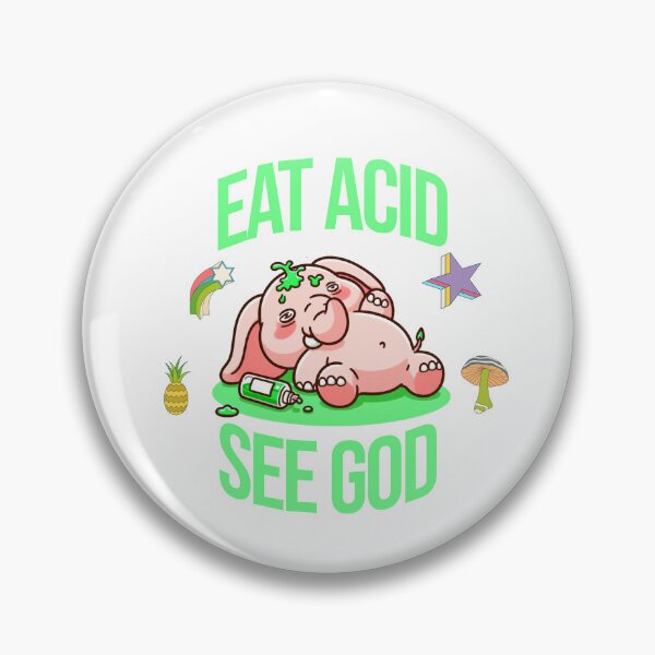 Item preview, eat acid see god Elephant designed and sold by LemuellTrends.