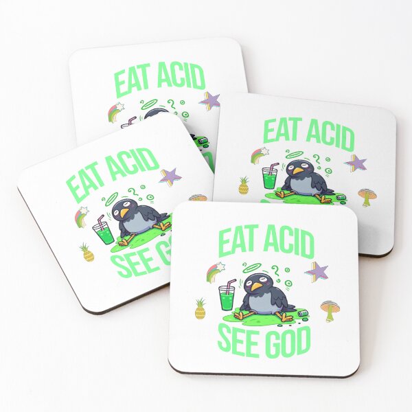 Item preview, eat acid see god Crow designed and sold by LemuellTrends.