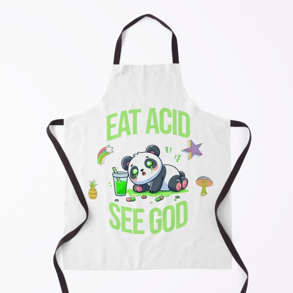 Item preview, eat acid see god Panda designed and sold by LemuellTrends.