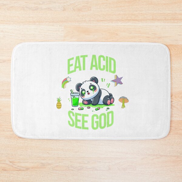 Item preview, eat acid see god Panda designed and sold by LemuellTrends.