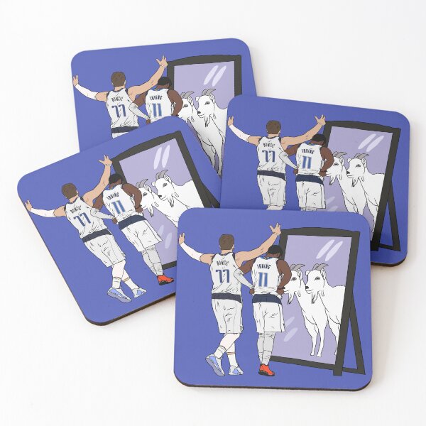 Item preview, Luka Doncic and Kyrie Irving Mirror GOATs designed and sold by RatTrapTees.