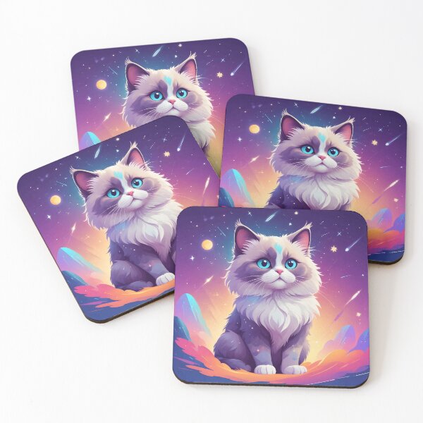 Item preview, Ragdoll Galaxy Cat designed and sold by WildlifeInc.