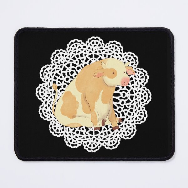 Item preview, In Deep Thought Cow designed and sold by becca6125.