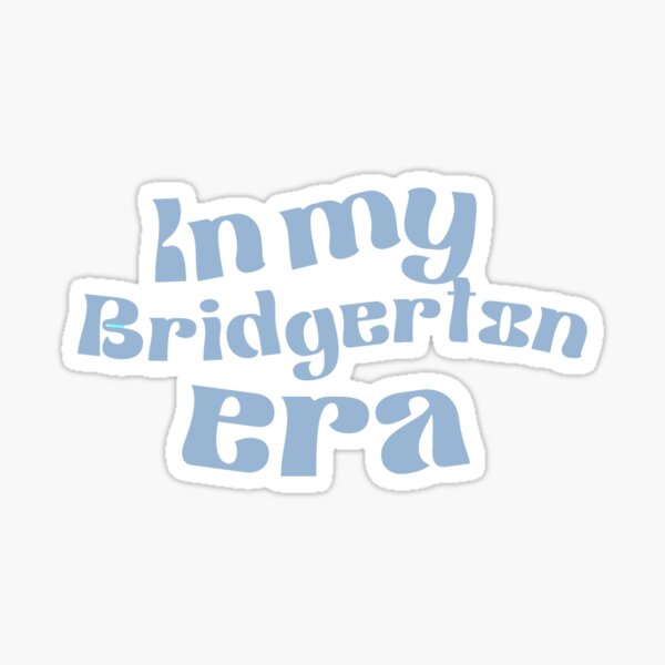 Aperçu de l'œuvre Dans mon époque Bridgerton - Bleu créée et vendue par Izaa-aart.