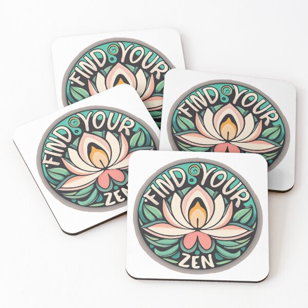 Item preview, Serene Lotus 'Find Your Zen' - Mindfulness and Yoga Inspired Design designed and sold by NiftyWrx.
