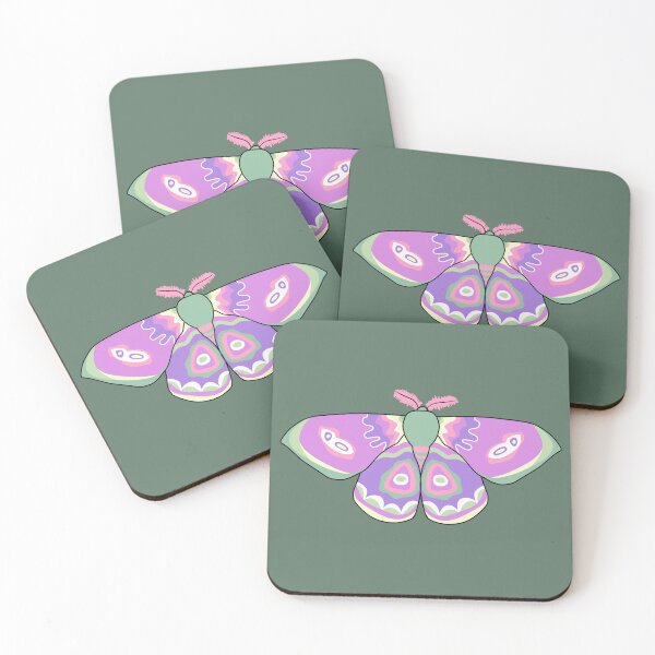 Item preview, GenderFae Pride Moth  designed and sold by Fave101.